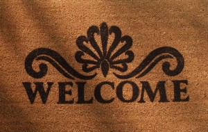 welcome mat