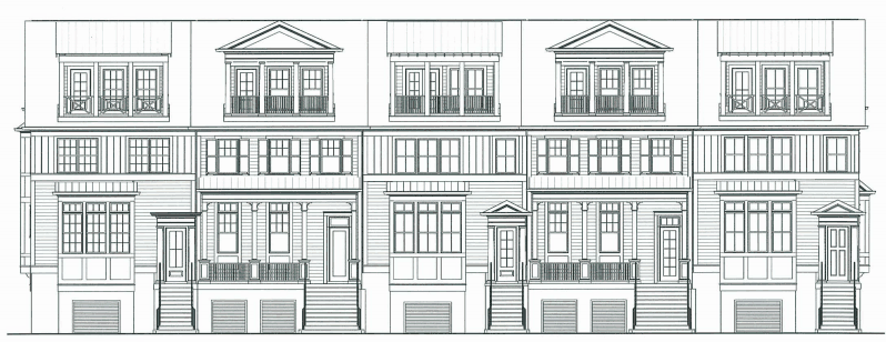 townsend place JWH Daniel Island front elevation